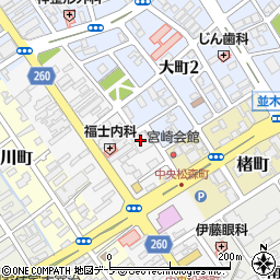 桜紙業包装用品株式会社　弘前支店周辺の地図