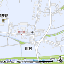 青森県弘前市鳥井野長田61周辺の地図