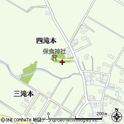 青森県平川市大光寺四滝本周辺の地図