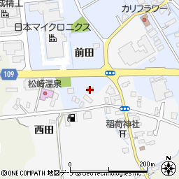 デイリーヤマザキ平賀松崎店周辺の地図