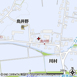 青森県弘前市鳥井野長田69周辺の地図