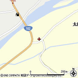 青森県十和田市沢田太田川原9周辺の地図