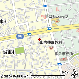 弘前歯科医師会館周辺の地図