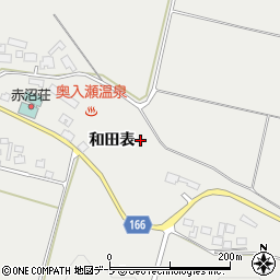 中ノ渡十和田線周辺の地図