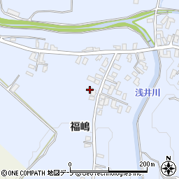 青森県平川市新屋福嶋64周辺の地図