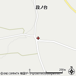 青森県十和田市法量川口平周辺の地図