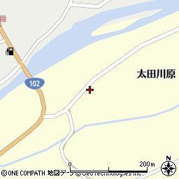 青森県十和田市沢田太田川原28周辺の地図