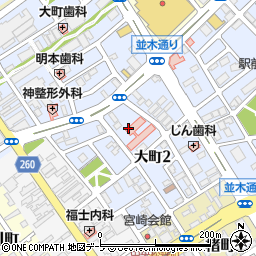 弘前メディカルセンター周辺の地図