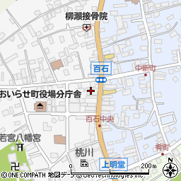 株式会社市川屋　百石店周辺の地図