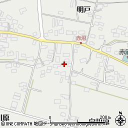 青森県十和田市赤沼向川原20周辺の地図