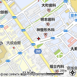 おうち情報館　土手町店周辺の地図