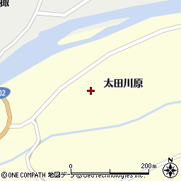 青森県十和田市沢田太田川原56周辺の地図
