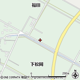 青森県平川市小和森福田254-2周辺の地図