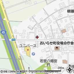 青森県上北郡おいらせ町上明堂54-1周辺の地図