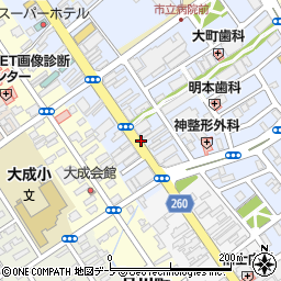 上土手町周辺の地図