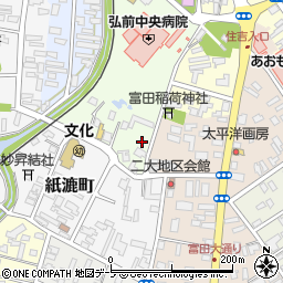 青森県弘前市吉野町5-6周辺の地図