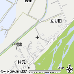 青森県弘前市龍ノ口周辺の地図