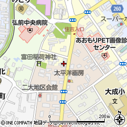 菓子処双味庵本店周辺の地図