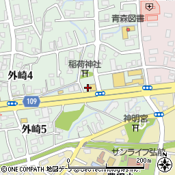 ステーキ宮 弘前店周辺の地図