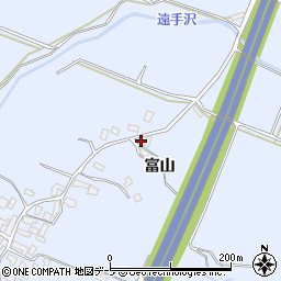 青森県平川市新屋富山62-5周辺の地図