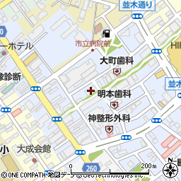 ポーラ化粧品エステイン都営業所ポーラザビューティー弘前店周辺の地図