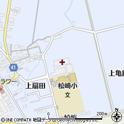 青森県平川市館山上亀岡27周辺の地図