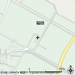 青森県平川市小和森福田246周辺の地図