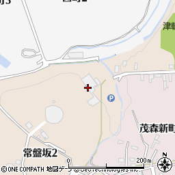弘前市斎場周辺の地図