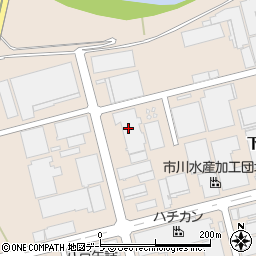 伊藤食品八戸工場周辺の地図
