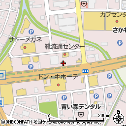 ケンタッキーフライドチキン弘前城東店周辺の地図