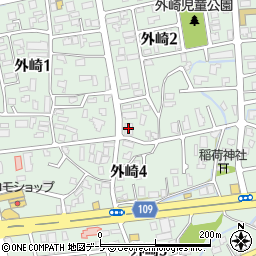 ＲＡＴＷＡＬＬ弘前周辺の地図