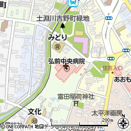 青森県弘前市吉野町3周辺の地図