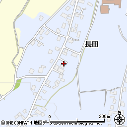 青森県弘前市鳥井野長田123周辺の地図
