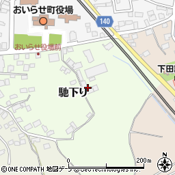 青森県上北郡おいらせ町馳下り54周辺の地図