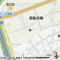 青森県上北郡おいらせ町苗振谷地41-4周辺の地図