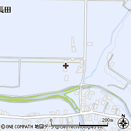 青森県平川市新屋長田494周辺の地図