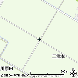 青森県平川市大光寺（二滝本）周辺の地図