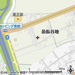 青森県上北郡おいらせ町苗振谷地16-12周辺の地図