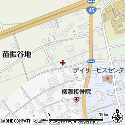 青森県上北郡おいらせ町苗振谷地52-2周辺の地図