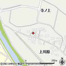 青森県十和田市赤沼上川原周辺の地図