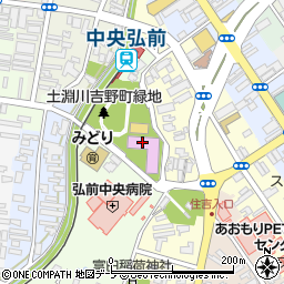 弘前れんが倉庫美術館周辺の地図