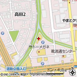 ＤＣＭオートハウスＣＡＬ弘前城東店周辺の地図