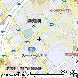 青森県弘前市代官町3-1周辺の地図