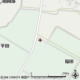 青森県平川市小和森福田277周辺の地図