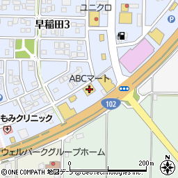 ＡＢＣマート周辺の地図