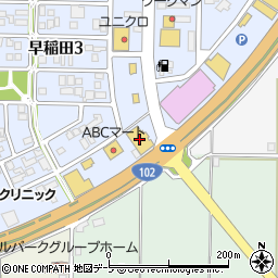 紳士服のコナカ弘前店周辺の地図