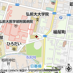 青森県弘前市相良町周辺の地図