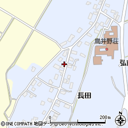 青森県弘前市鳥井野長田151周辺の地図