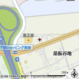 青森県上北郡おいらせ町苗振谷地48周辺の地図