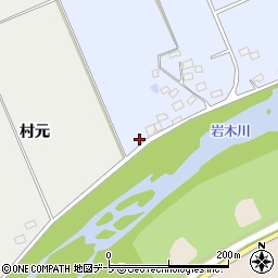 青森県弘前市真土東川140周辺の地図